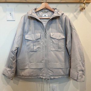 Uniqlo x White Mountaineering  Collaboration Women Hybrid Down Oversized Parka